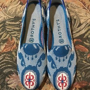 Rothy’s Moroccan Teal Loafer size 10